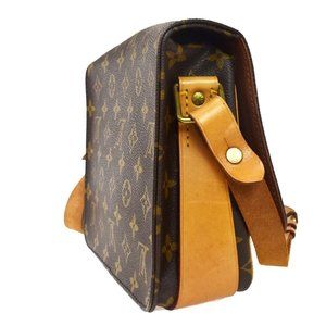 Brown Louis Vuitton Monogram Cartouchiere MM CrossFW20 Bag, Louis Vuitton  Manufactures book